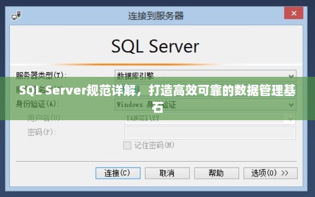 SQL Server规范详解，打造高效可靠的数据管理基石