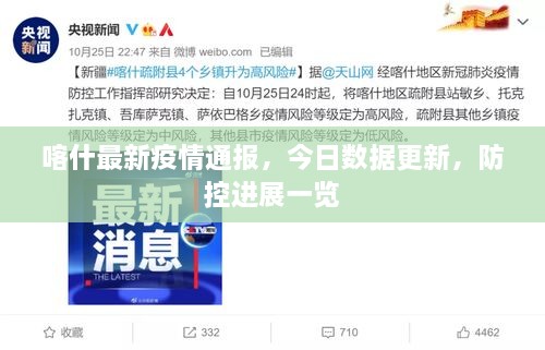 喀什最新疫情通报，今日数据更新，防控进展一览